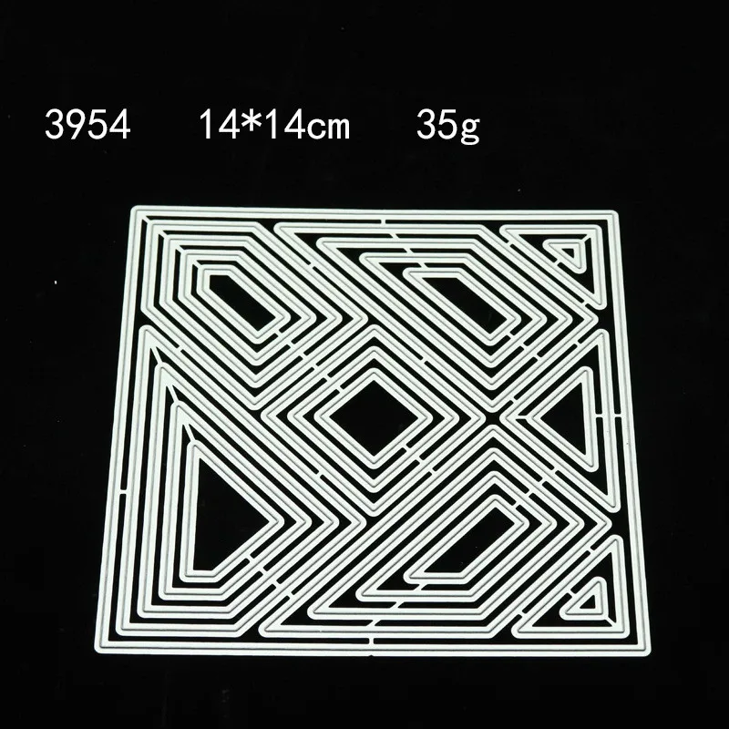 

NEW Die Base Polygon Square Frame Five-pointed Star Metal Cut Die DIY Decor Scrapbooking Paper Carving Card Stencil Mould Crafts