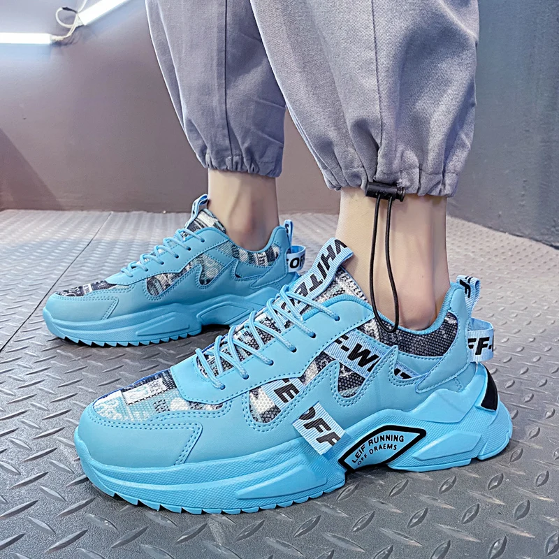 

Trend 2020 Outdoor Men's Summer Shoes Breathable Mens Sports Shoes Men's Leather Sneakers Casual Shoes Men White Sneakers Men