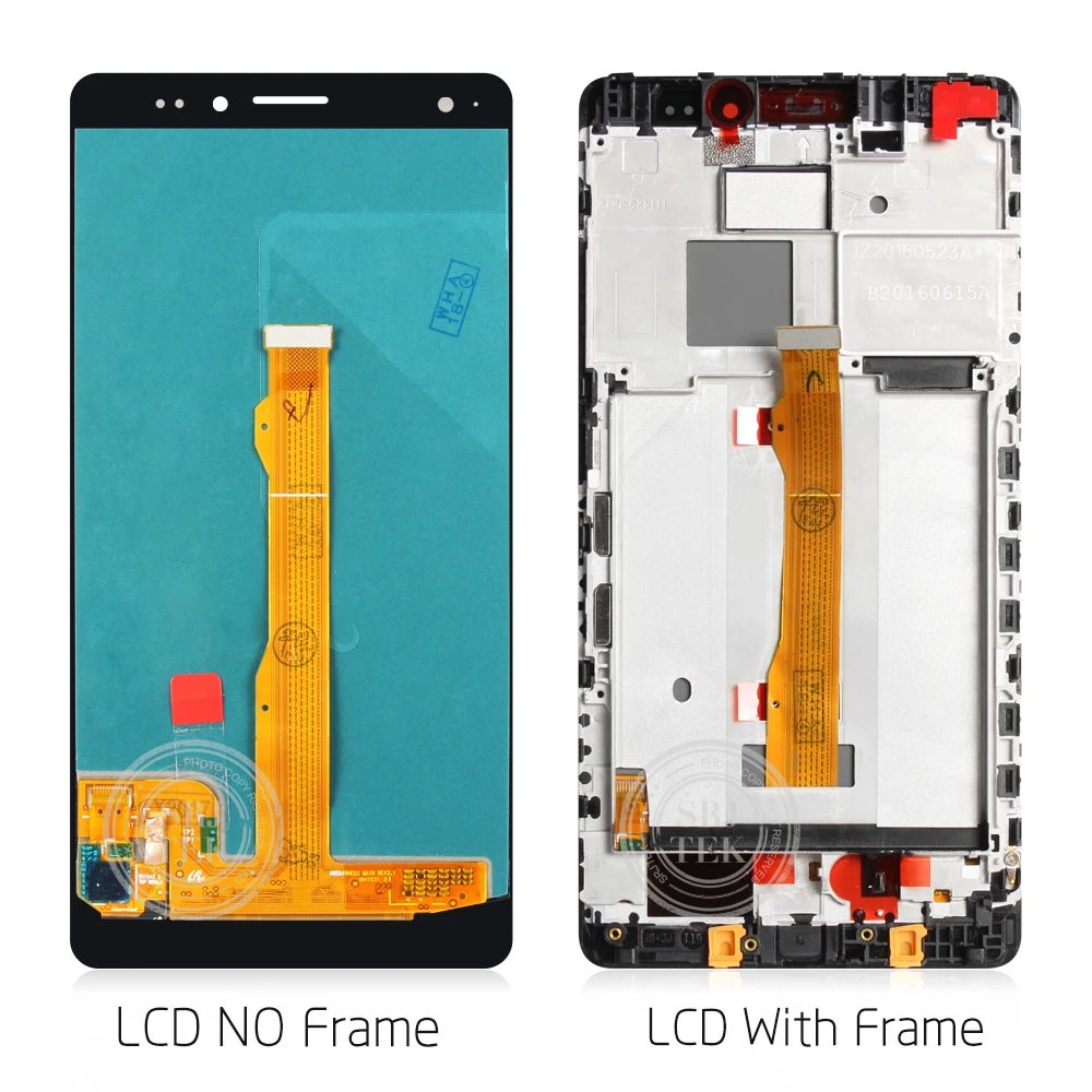 Тест 5 &quotAMOLED для HUAWEI Mate S ЖК-дисплей сенсорный экран дигитайзер сборки запасные