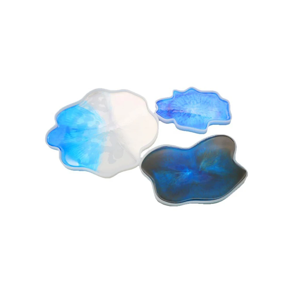 3 шт. форма из неправильной смолы толстая прочная силиконовая украшение для горки