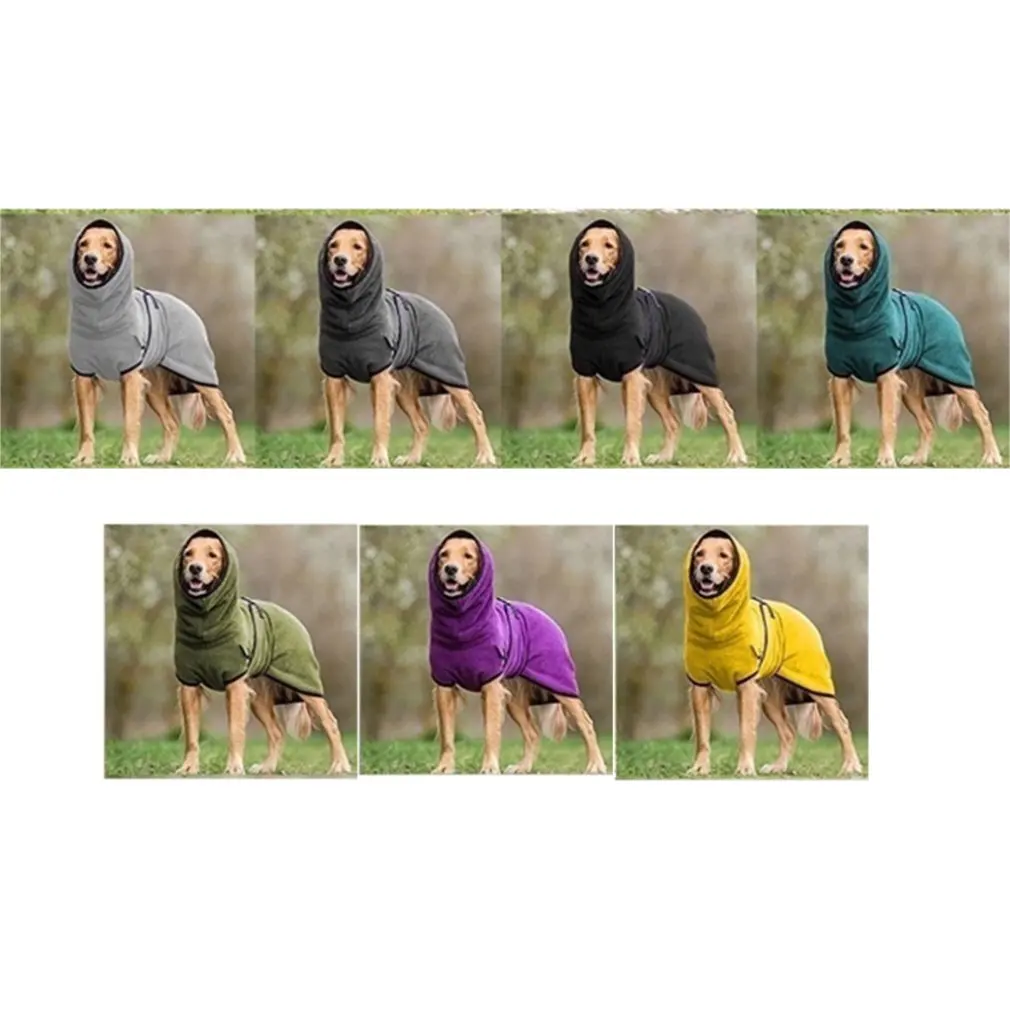 

European And American Pet Clothing Fleece Velvet Golden Retriever Dog Thick Warm Clothing Pet Supplies
