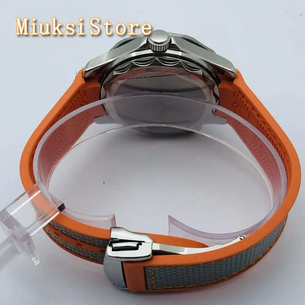 Мужские стерильные механические часы BLIGER высокое качество GMT сапфировое стекло