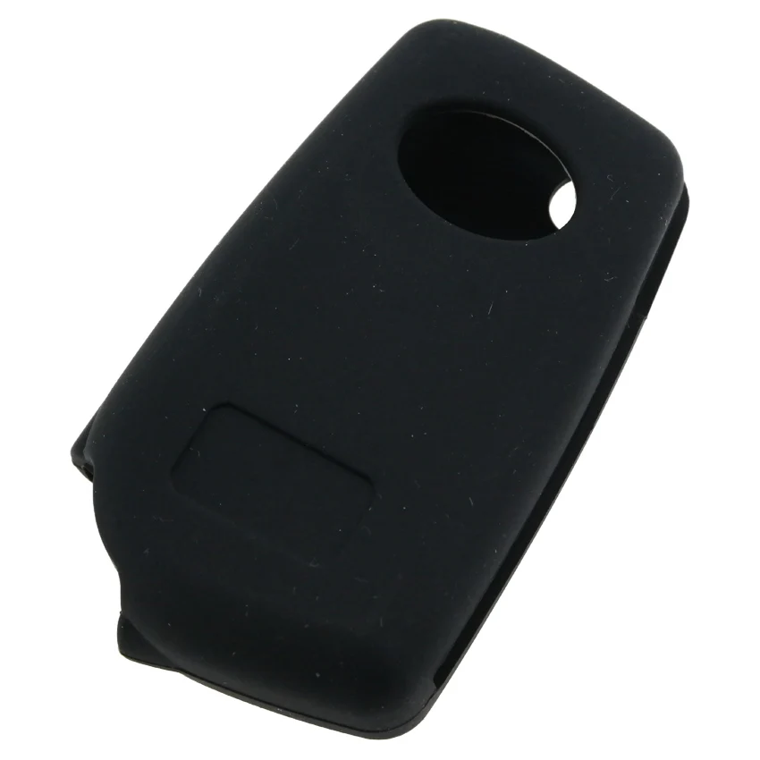 

3 Buttons Silicone Car Key Cover Case Holder Fob Protector For Toyota Corolla Prado REIZ Crown RAV4 Yaris Camry Highlander