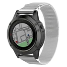 Ремешок сменный металлический для Garmin Fenix 6 6X Pro 5 5X Plus 3 3 HR Forerunner 935 945 D2 Bravo Quaitx 3, 22 мм, 26 мм