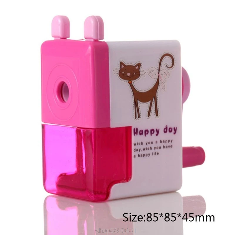 

Kawaii Cartoon Mechanical Pencil Sharpener ABS Material Escolar Papelaria Office School Supplies N24 20 Dropshipping
