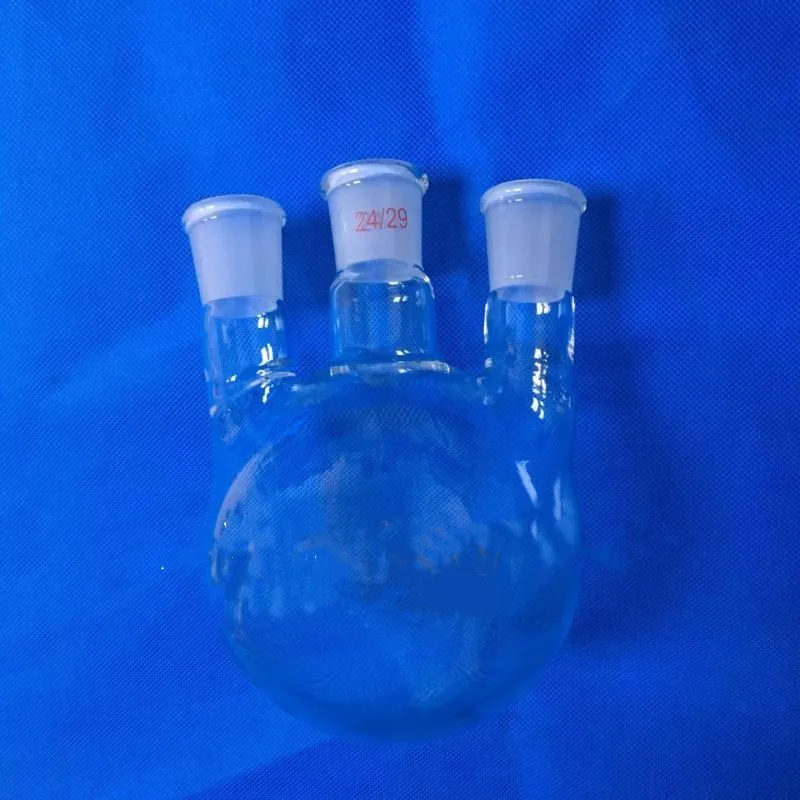 

Three beaker straight mouth 100ml-2000ml thickened three port glass flask