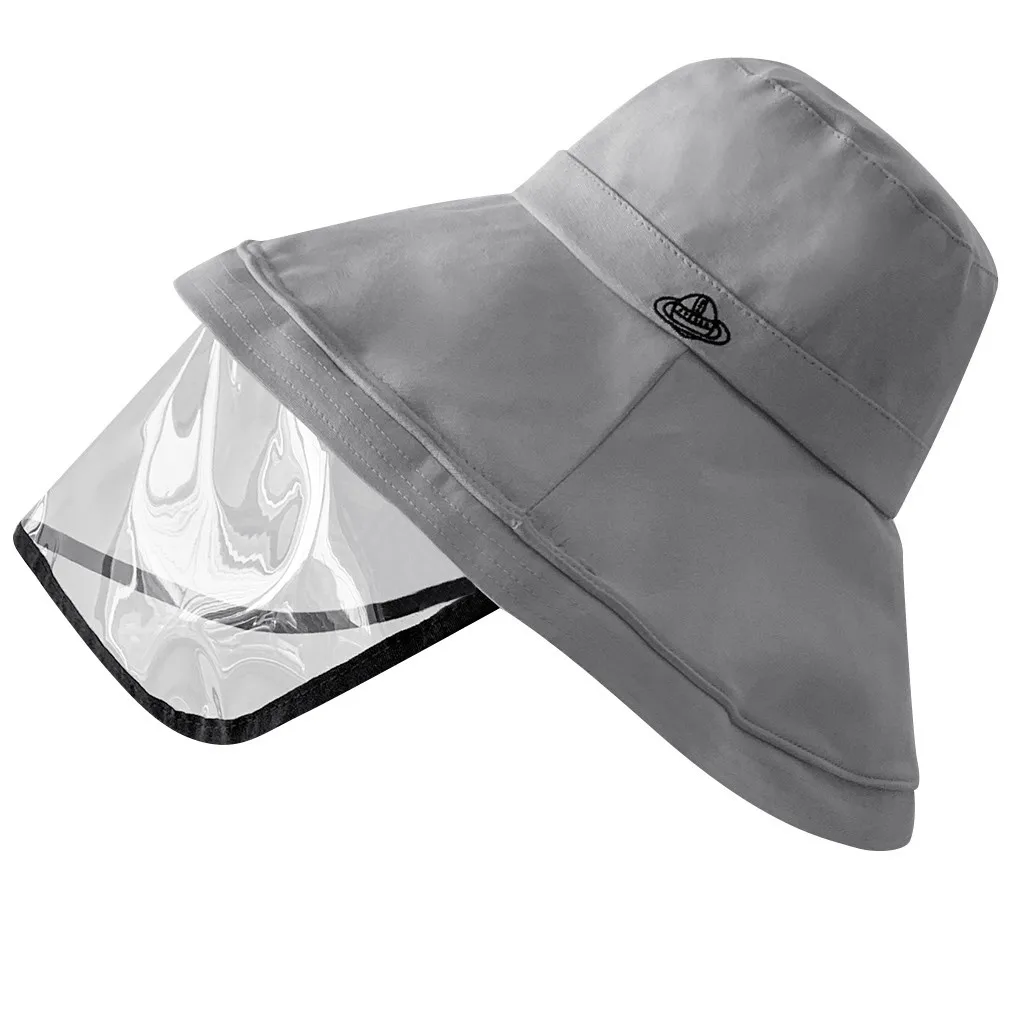 

Anti-spitting Protective Hat Dustproof Cover Adult Fisherman Cap Hat A3