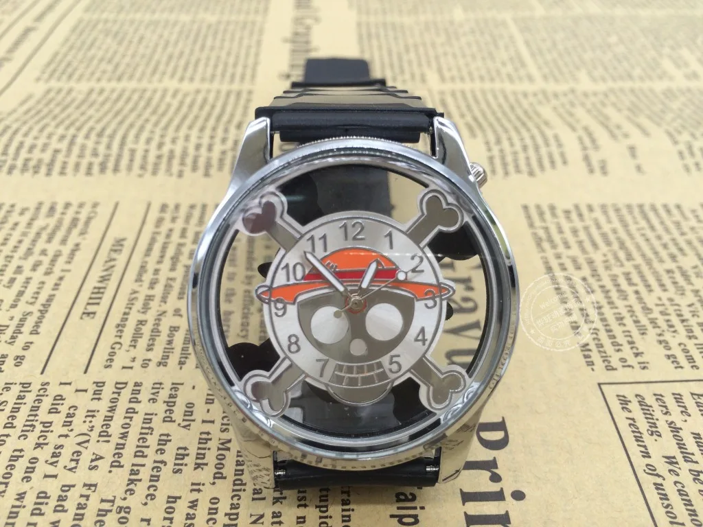 Мультяшная игрушка цельные стальные часы Аниме подарок Коллекционная Фигурка