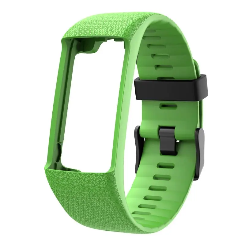 

Silicone Replacement Watch Band Black Buckle Wrist Strap for Polar A360 A370 Series GPS Smart Bracelet Watch Accessories
