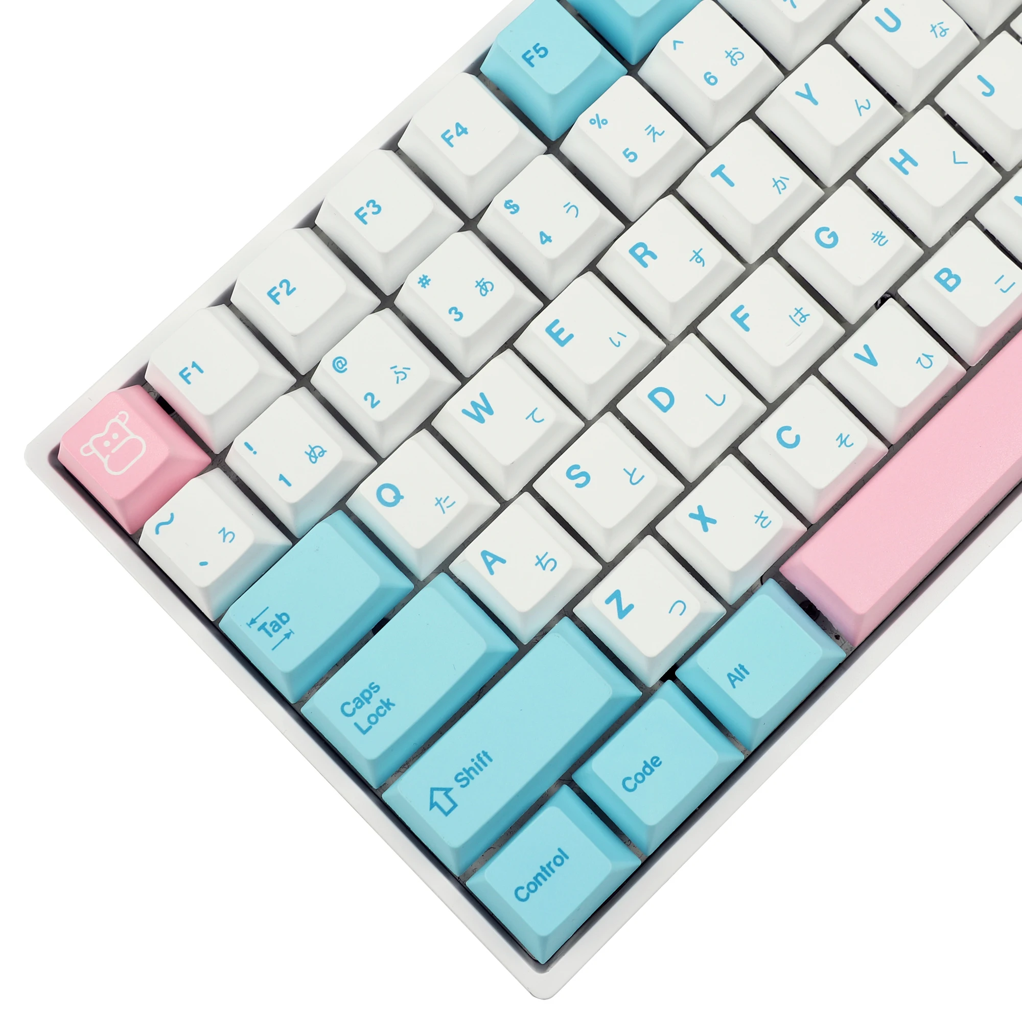 Milk cover Keycaps Cherry Profile 140 Keys Dye Sub Thick PBT For MX Switches Mechanical Keyboard 96 84 104 87 61 64 68