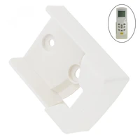abs white wall mounted universal television air conditioner remote control holder bracket