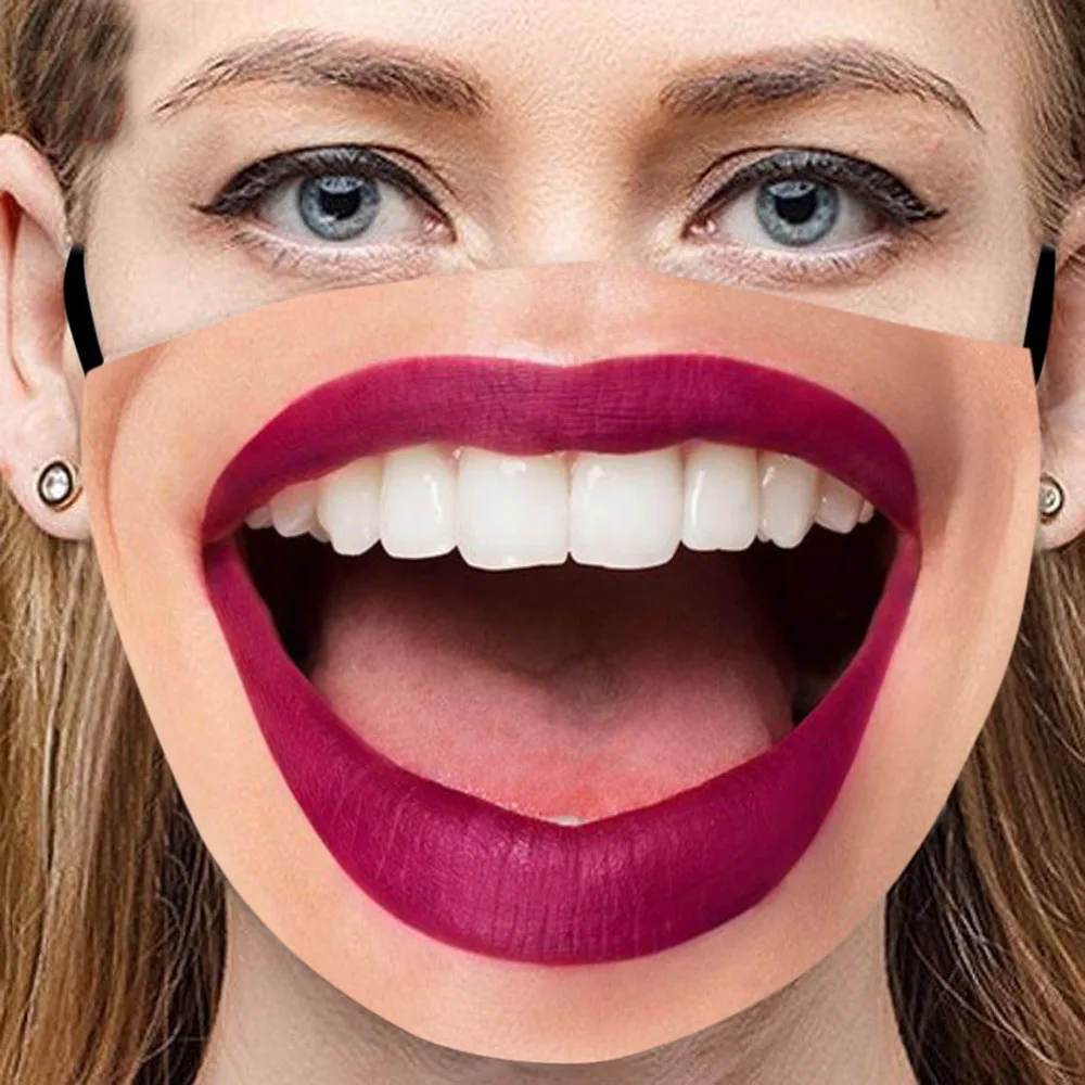 Дышащая Маска для взрослых на Хэллоуин Пылезащитная косплея женщин сексуальный