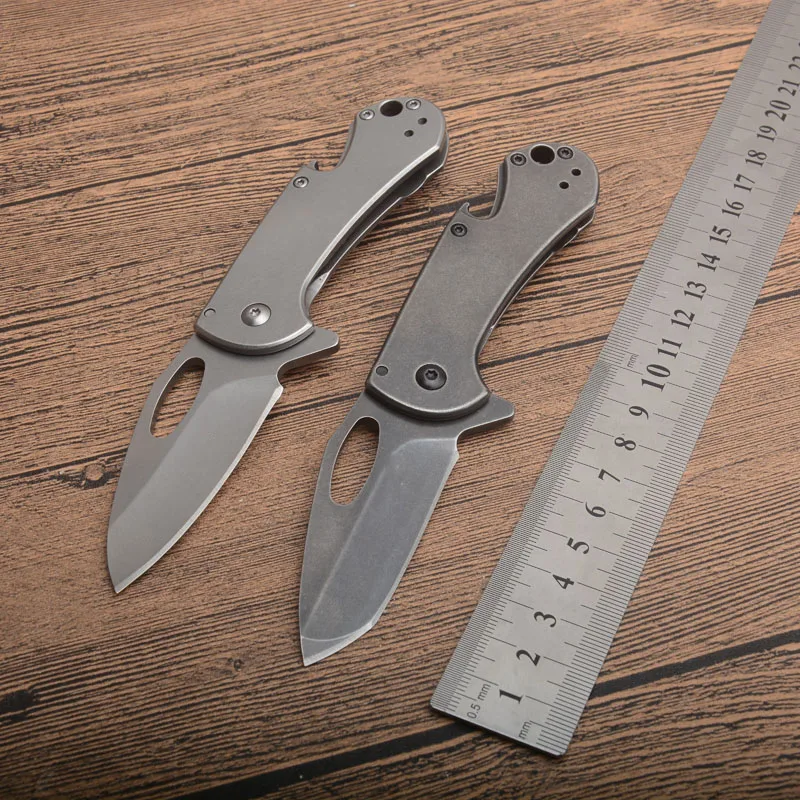 Новый складной карманный 8cr13mov клинок полностью стальная ручка Походный