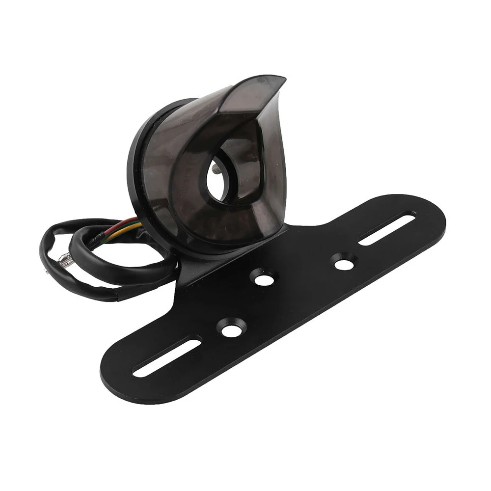 Универсальный 12v мотоциклов хвост светильник тормозной кронштейн заднего