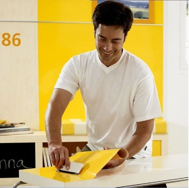 

Waterproof PVC Removable Self adhesive Wallpaper for Home Decor Decorative Vinyl Contact Paper for Kitchen Cabinets Shelf Liner