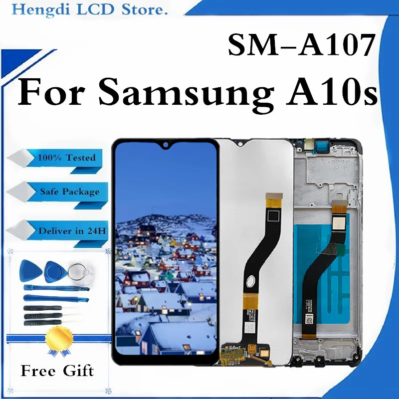 

Дигитайзер ЖК-экрана в сборе для Samsung Galaxy A10s A107/DS A107F A107FD A107M