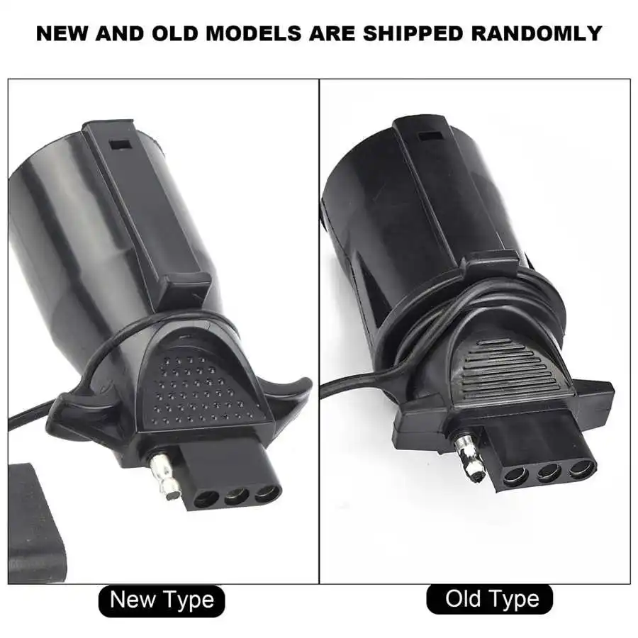 for Trailer Caravan 12V 4Pin to 7Pin Socket Adapter Plug Converter Connector Bracket accesorios automovil New | Автомобили и