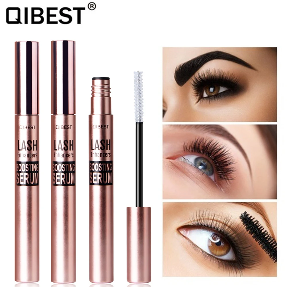 Увеличение ресниц для наращивания роста жидкость стройные длинные вьющиеся