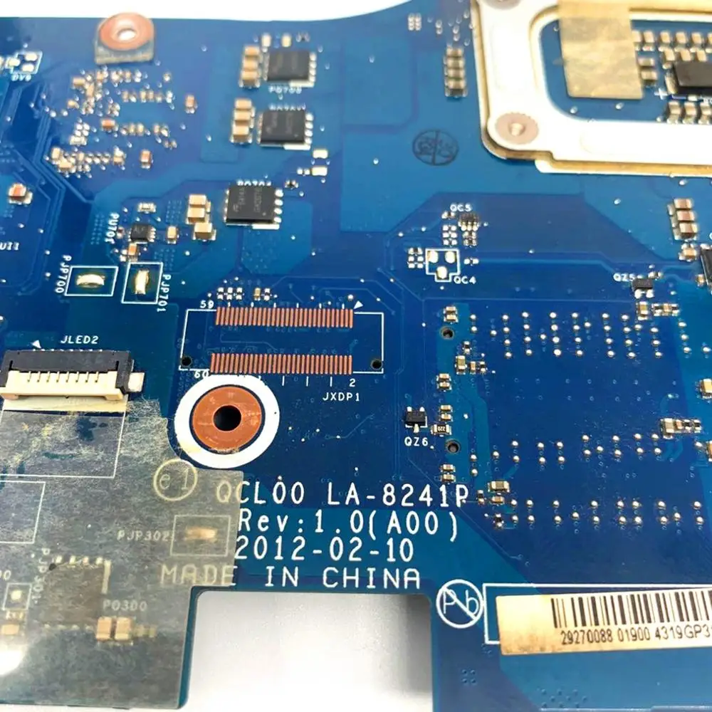 

CN- 04P57C QCL00 LA-8241P 7520 mainboard For Dell Inspiron 15R 5520 7520 Laptop motherboard With HM76 HD7730M 2GB 100% TEST OK