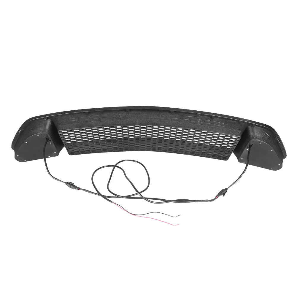 Передняя решетка центральной решетки w/светодиодный светильник белый/зеленый