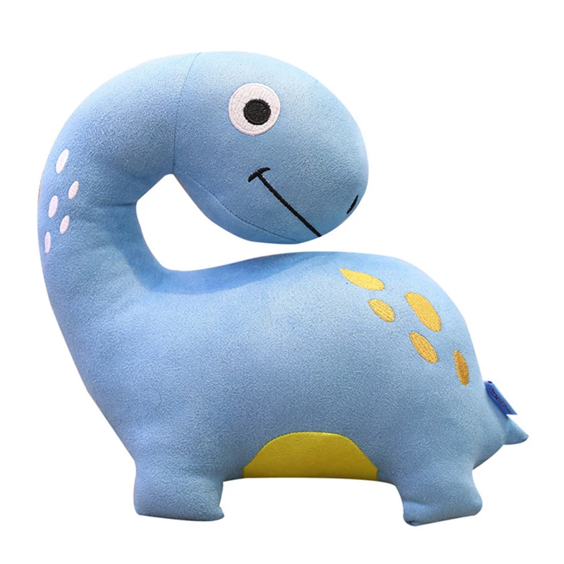 Плюшевая мультяшная игрушка динозавр Детская милая мягкая кукла для сна