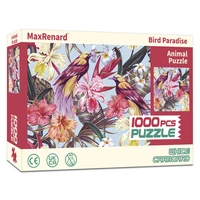 maxrenard puzzle 1000 pieces oil painting home decoration animal birds art jigsaw puzzles for adults decompression toys games