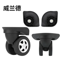 travel luggage wheel repair high quality universal wheel luggage casters replacement 360 degree silent wear resistant casters