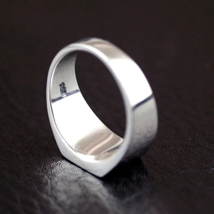 Imported from Thailand 925 sterling silver simple hexagonal star small square ring | Украшения и аксессуары