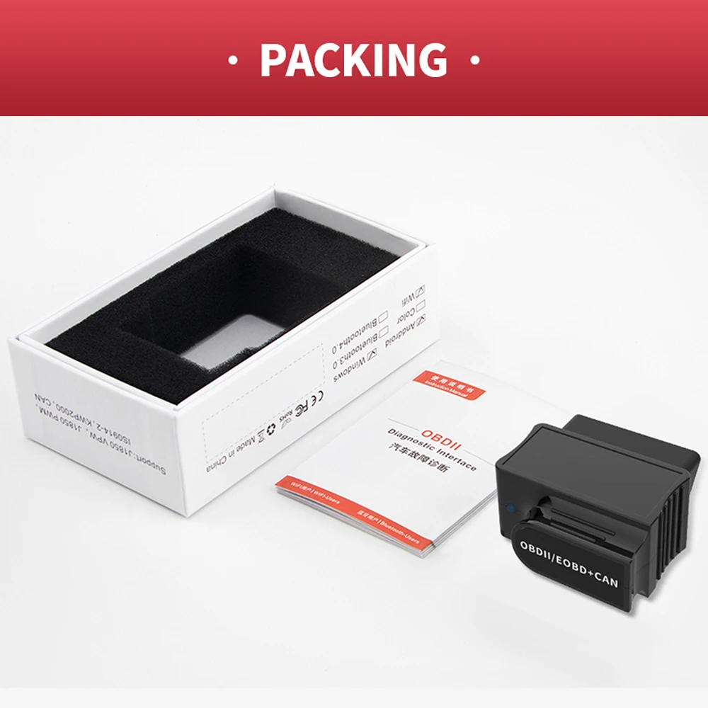 

Автомобильный диагностический прибор OBD, Bluetooth, OBD2, Wi-Fi