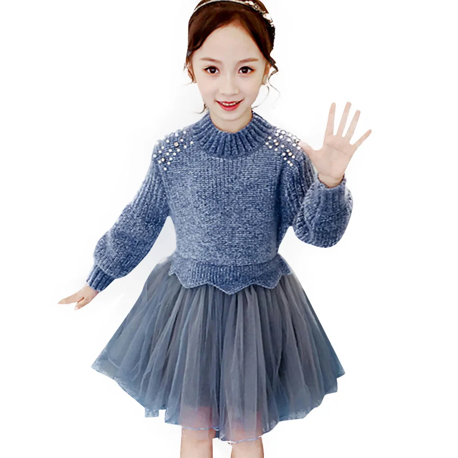 Детское трикотажное платье-пачка для девочек на возраст 6 8 10 12 14 | Детская одежда и