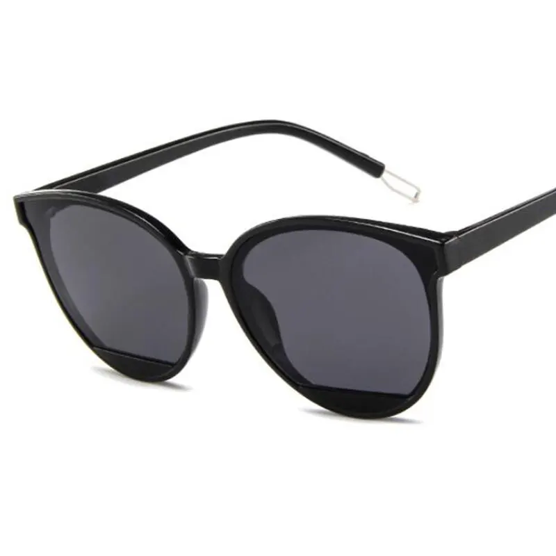 Круглые Солнцезащитные очки в стиле ретро розовое золото женские брендовые