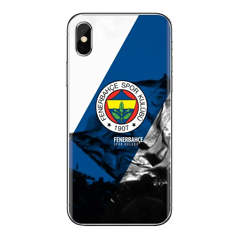 For Samsung Galaxy J1 J2 J3 J4 J5 J6 J7 J8 Plus 2018 Prime 2015 2016 2017 Transparent Soft Cover Bag Fenerbahce sk football logo |