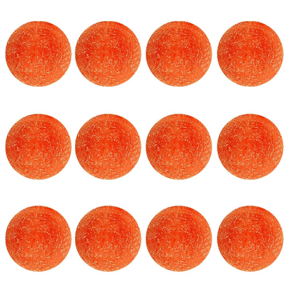 Турнир Оранжевый матовый стол футбола Мячи 36 мм регулирование Размеры набор из 12