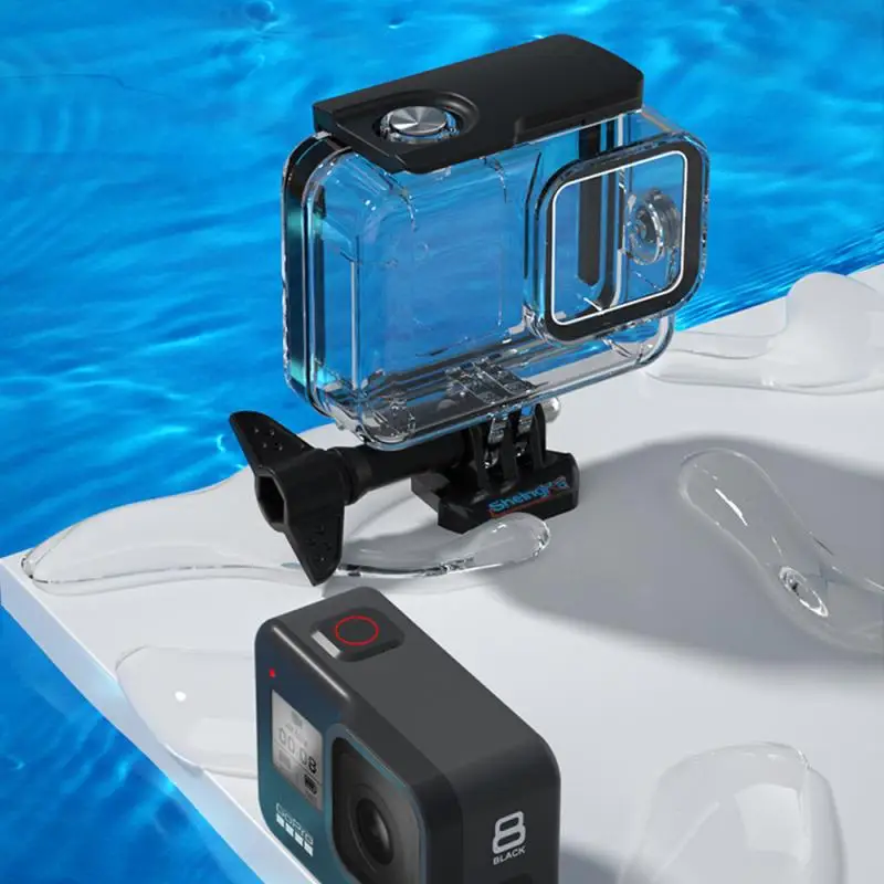 Спортивная и экшн видеокамера s Аксессуары для GoPro Hero 8 камера Черный подводный