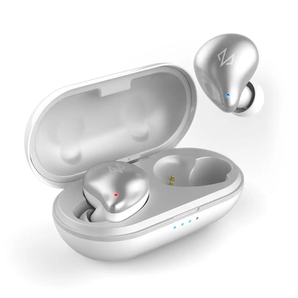DOSS Cloud Fox Freepods TWS True Беспроводные наушники с Bluetooth 5,0, беспроводные наушники с одним шаговым сопряжением, время воспроизведения 15 ч, встроенный микрофон - Цвет: Белый