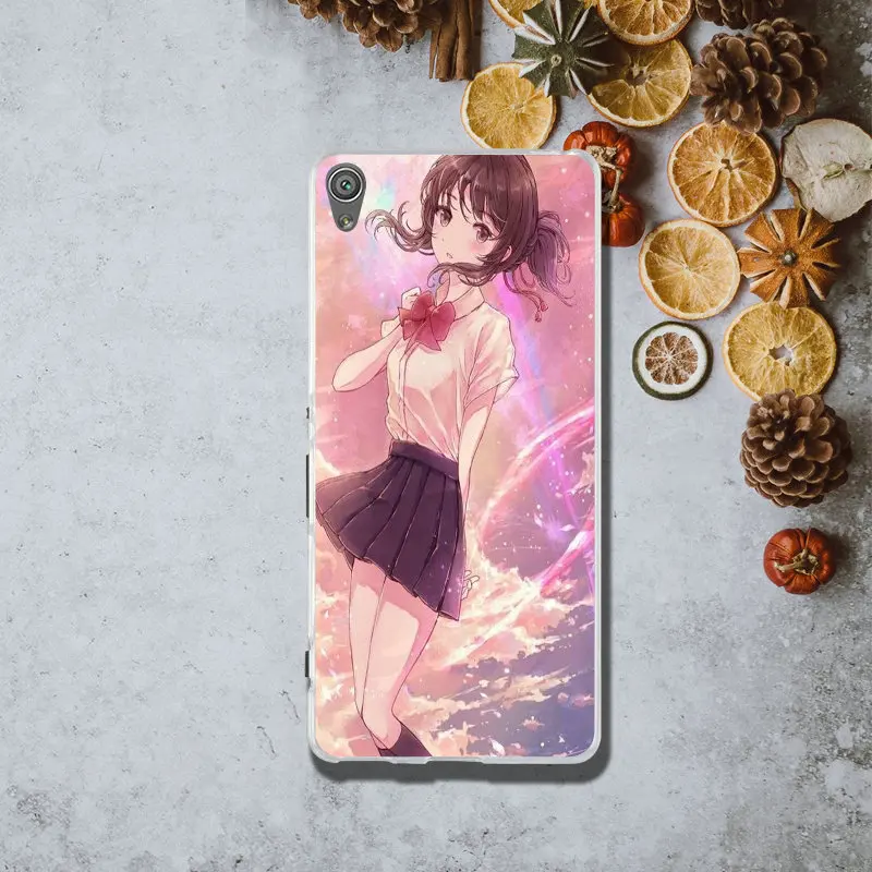 Miyamizu Mitsuha ваше имя мобильный чехол для телефона sony Xperia X XA Z1 Z3 Z5 Compact Z2 Z4 E3 E5 M2 M4 M5 T3 s