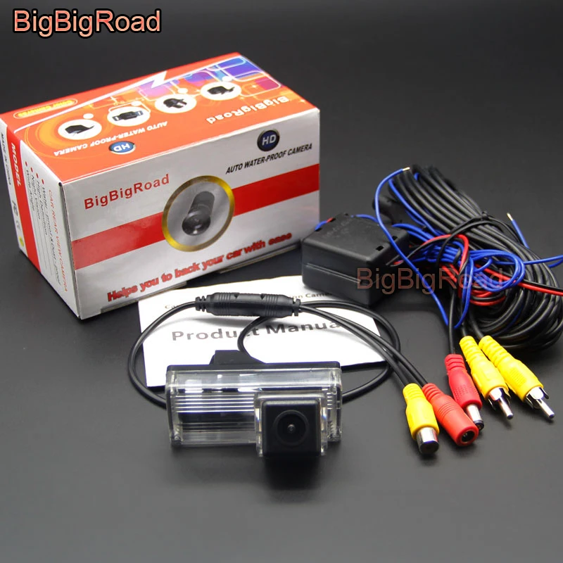 BigBigRoad для Toyota Prius 2004-2009 Land Cruiser LC 200 LC200 2002-2014 автомобильная HD камера заднего вида