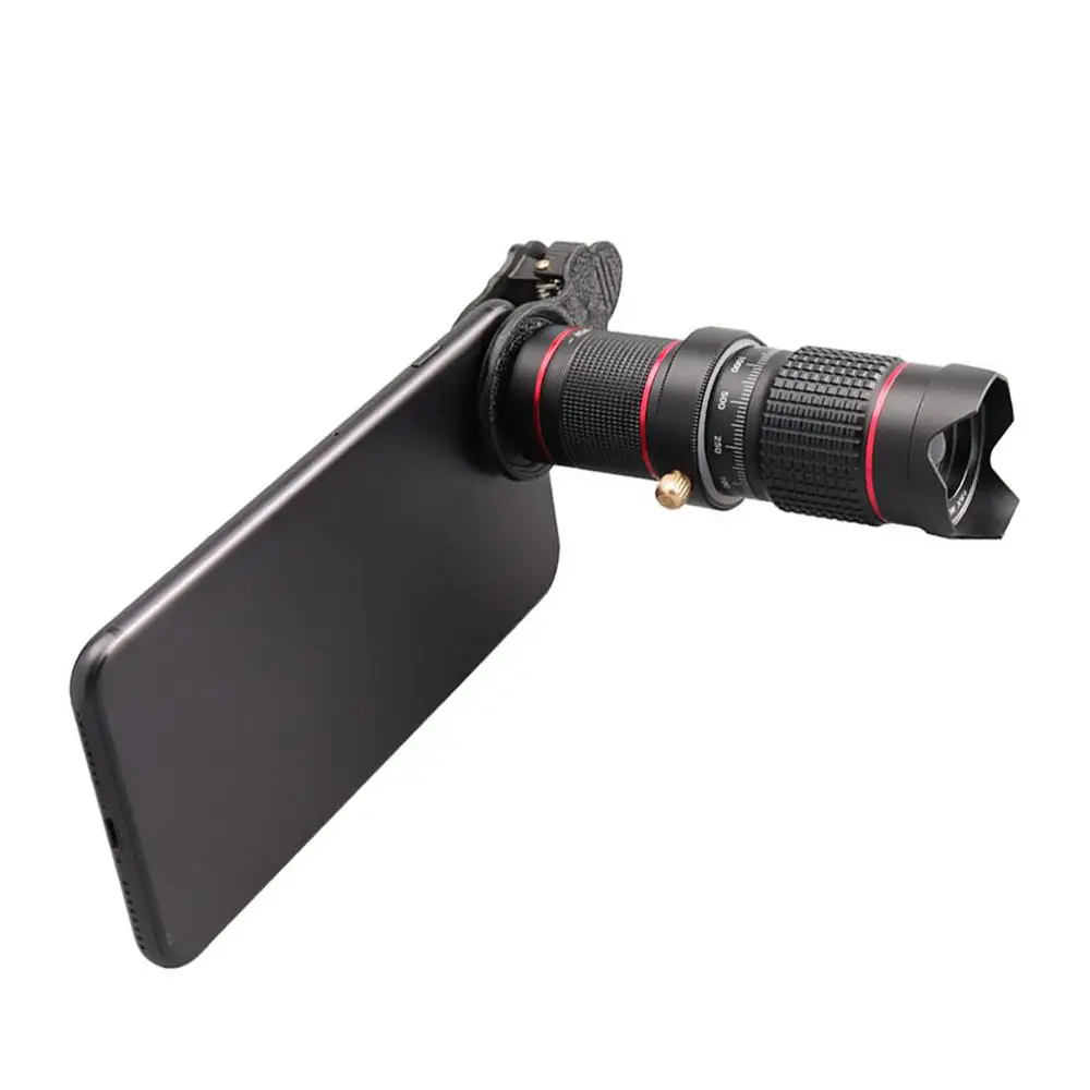 

Universal 15X Optical Zoom Telescope Phone Telephoto Lens Magnifier w/ Tripod and Storage Bag Kit Black Cellphone Lenses Cameras