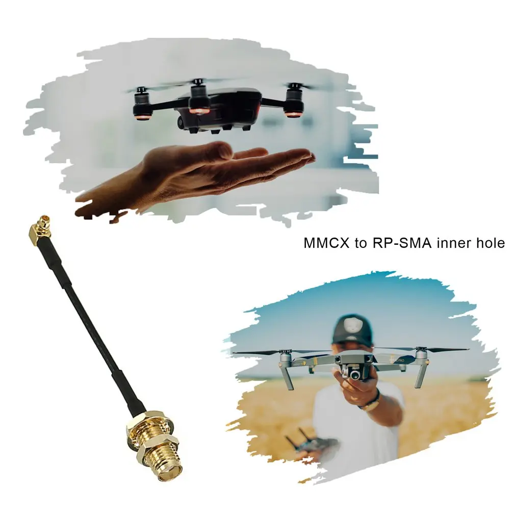 

Pandarc Vt5804 Flytower-rp-sma One Mmcx to Rp-sma Sma Inner Hole Female Adapter Cable 70mm Pandarc Suitable