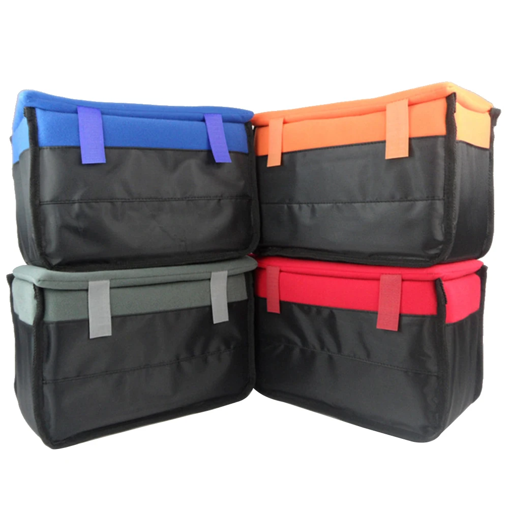 Large Capacity Abrasion Resistant Protective Soft Thicken Polyester Organizer Folding Anti-shock Camera Bag Moisture Proof | Электроника