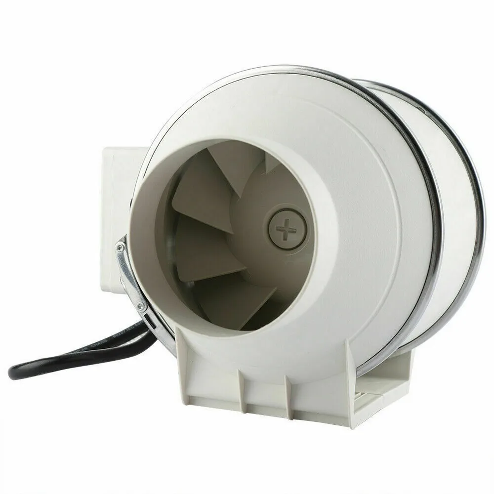 

4in Silent Inline Wall Extractor Exhaust FanVentilation Duct Pipe Fan for Bathroom Home