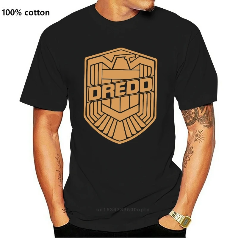

Judge Dredd Shield Mens Printed Movie T-Shirt