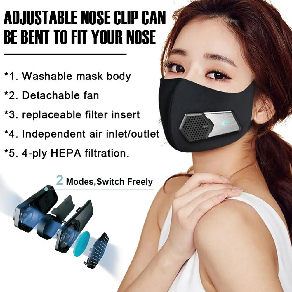 Умная электрическая маска для лица экономит маски умные езды на велосипеде |