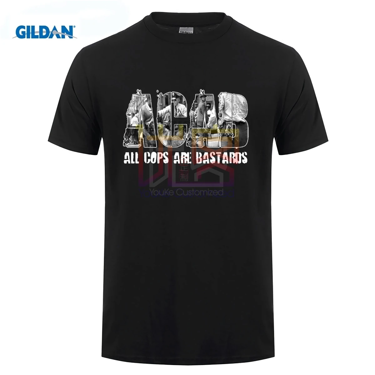 ACAB все копы ублюдки футболка 2019 горячая Распродажа футболка|Мужские футболки| |