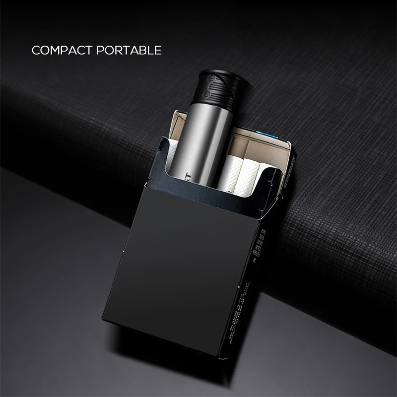 Искренняя красная струйная зажигалка классический цилиндр ветрозащитный газ