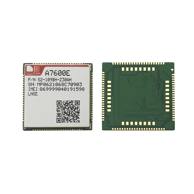 SIMCOM A7600E LTE CAT1 FDD/GSM/ GPRS/EDGE module B1/B3/B5/B7/B8/B20/B38/B40 900/1800 MHz подходит для сетей GSM| |