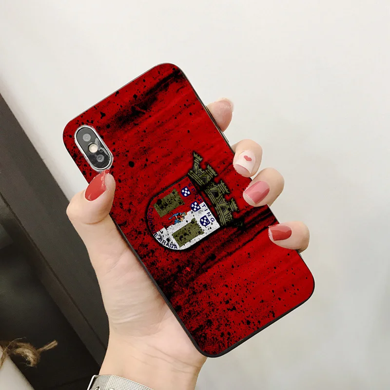 Чехол для телефона спорта Braga FC чехол Iphone DIY Рисунок черный мягкий из ТПУ X XR XS MAX 7 8