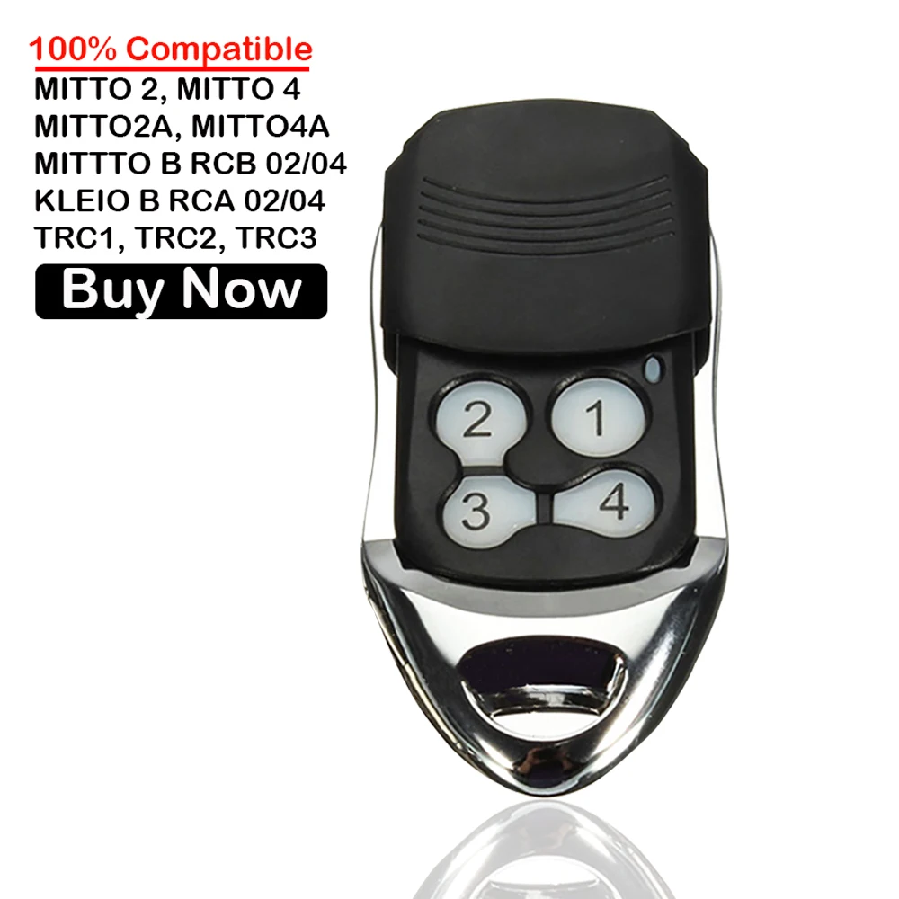 

Пульт дистанционного управления Mitto 2 Mitto B RCB2 RCB02 KLEIO2 KLEIO4 MITTO2A MITTO4A Mitto 4 RCB 02 /04, пульт дистанционного управления гаражными воротами