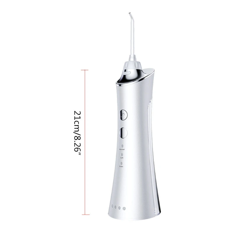 

Water Flosser Cordless Teeth Cleaner Dental Oral Irrigator with 5 Jet Tips