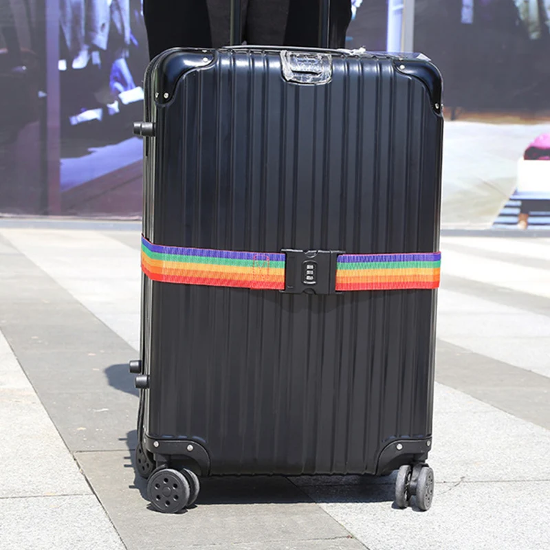 Дорожные аксессуары регулируемый нейлоновый ремешок для багажа длиной 200 см|travel